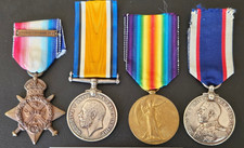 WW1 1914 Mons Star bar Trio