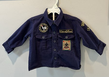 Vtg NAF NAF Blue Shirt, Jacket
