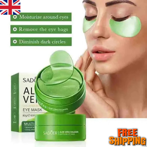 Pcs under eye pads aloe - 60,