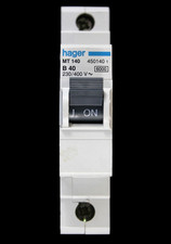 HAGER 40 AMP CURVE B 6kA MCB