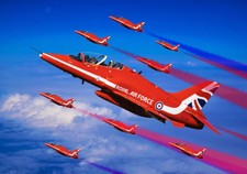  RAF Red Arrows, Hawks, canvas
