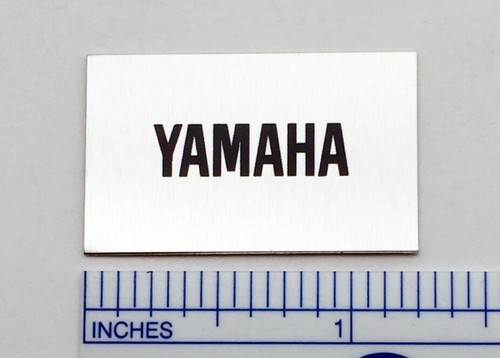 Yamaha turntable badge logo - badge,