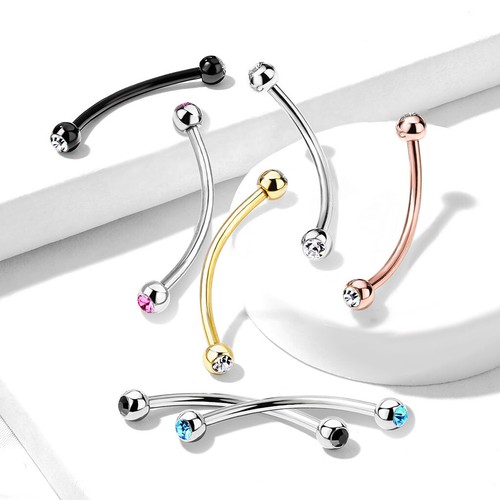 Snake eye piercing 2mm - snake, 16g