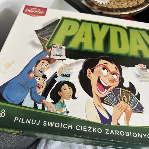 Monopoly pay day - board, game