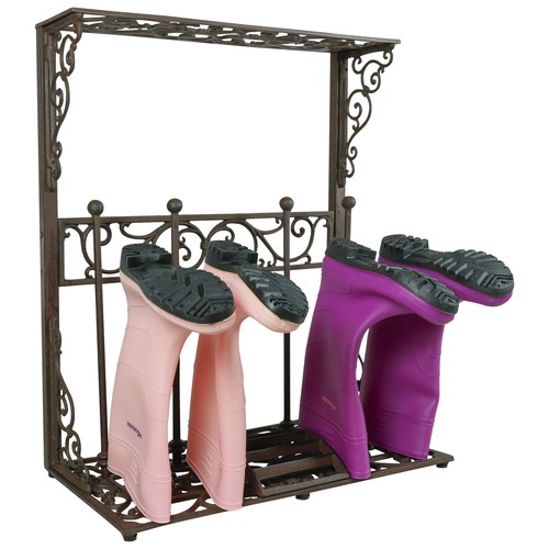 Woodside cast iron boot - boot, rack