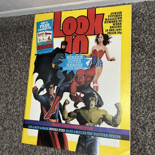 Look comic magazine sep - look-in, 19
