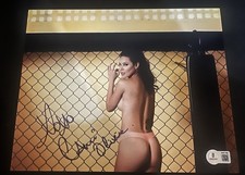 Camila Oliveira signed 8x10