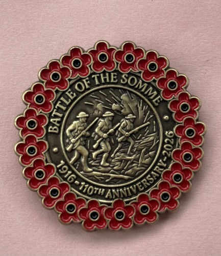 Battle the somme - battle, 110th