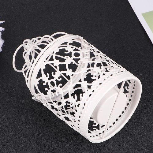 Modern bird cage candle - bird,