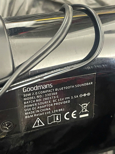 Goodmans 30w compact - goodmans,