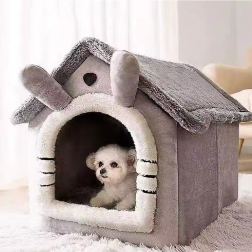 Warm dog cat house - dog,