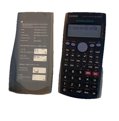 Casio 83es scientific - casio,