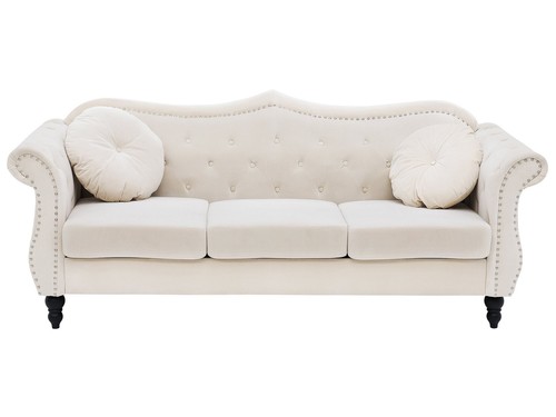 Seater velvet sofa - 3,