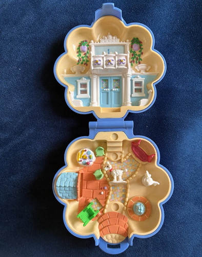 Bluebird polly pocket flower - bluebird,