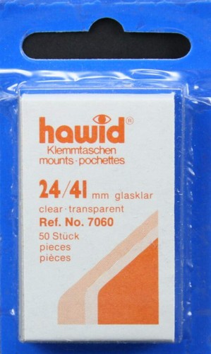 Hawid stamp mounts 24x41mm - 24x41mm,