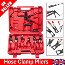 9PC Hose Clamp Pliers Kit Long