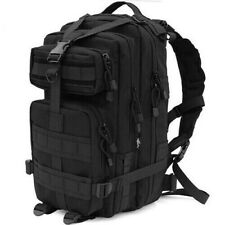 Solid Tactical Backpack 30L Military Molle Rucksack Waterproof Mens Bag Hiking