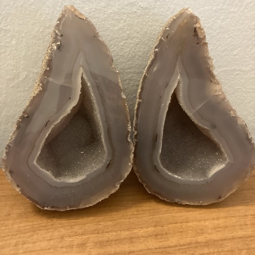 Natural agate geode - natural,