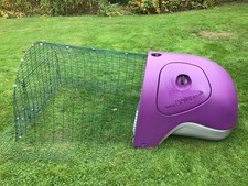 Omlet Eglu Small Animal Hutch Rabbit Guinea Pig 1m Run