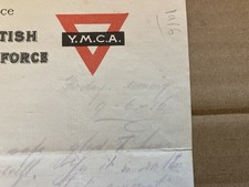 WW1 BRITISH EXPEDITIONARY FORCE Family Letter Dated 1916