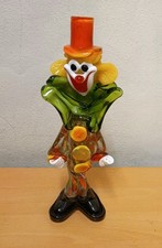 VINTAGE MURANO/VENETIAN STYLE GLASS CLOWN HAND BLOWN