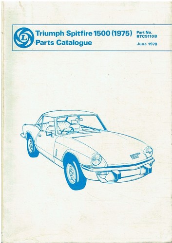 Triumph spitfire 1500 original - spitfire,