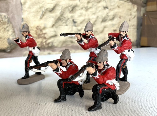 British zulu war lead soldiers - zulu,