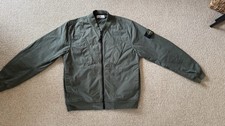 Stone Island bomber jacket Authentic size Medium 801542510 0-V0059 Olive green