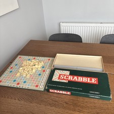 VINTAGE SCRABBLE BOARD GAME -