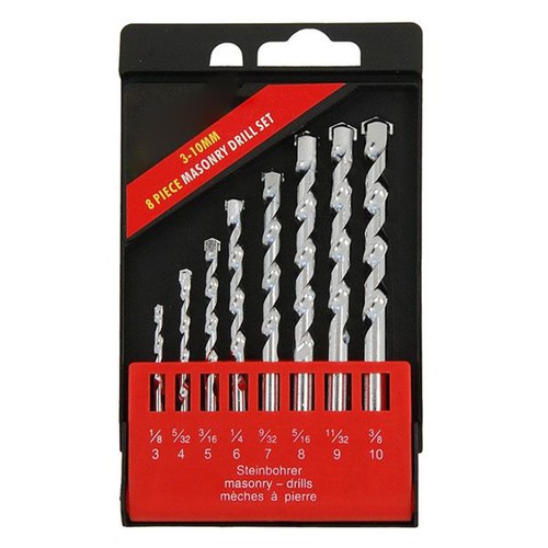 8pcs masonry drill bit set - 8pcs,