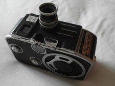 Paillard Bolex Vintage C8 Standard 8mm Movie Cine Camera, YVAR 12.5mm f2.5 Lens