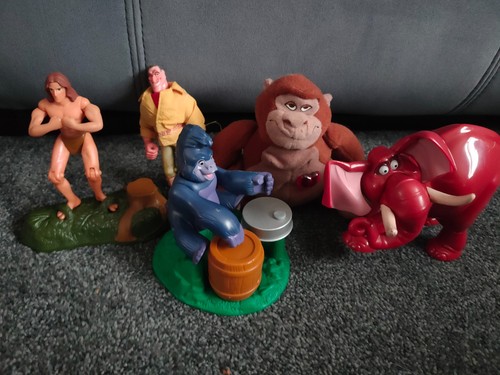 Mcdonalds tarzan toys - tarzan,