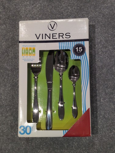 Viners stainless steel cutlery - steel,