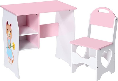 Wooden kids study desk and - kids,