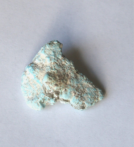 Raw turquoise chalk - raw,