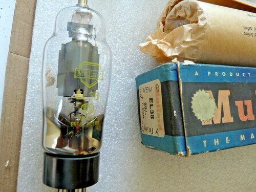 El38 mullard halo getter - el38,