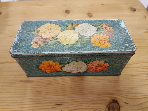 Vintage metal jacobs biscuits - vintage,