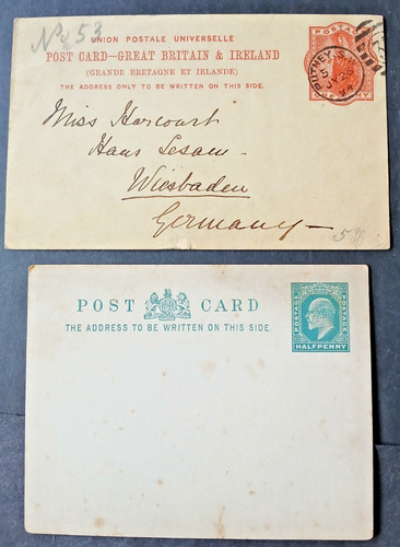 Old british postal - 2, cards