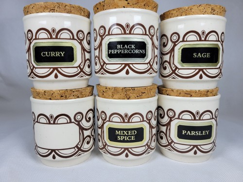Herb spice jars - herb,