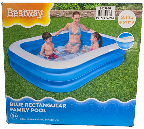 Bestway blue rectangular - bestway,