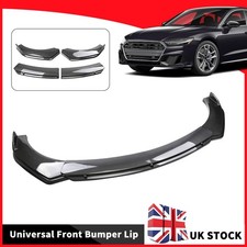 Gloss Carbon Fiber Front Bumper Lip Spoiler Splitter For Subaru Forester Impreza