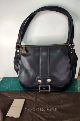 Leather coccinelle shoulder - leather,