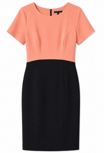 Coral black colour block - colour,