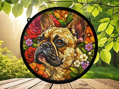 French bulldog suncatcher - suncatcher, –