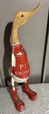 Arsenal Theme Wooden Duck Tall 50cm Approx Figure #8 Football