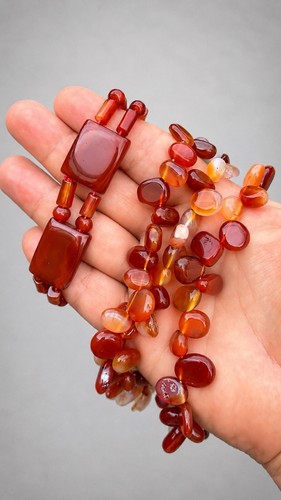 Vintage natural carnelian - **,