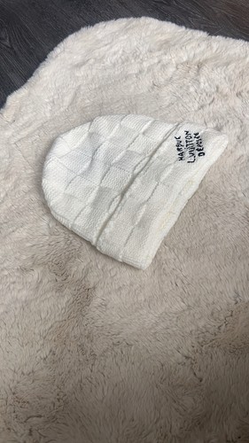 Beanie men white - lv,