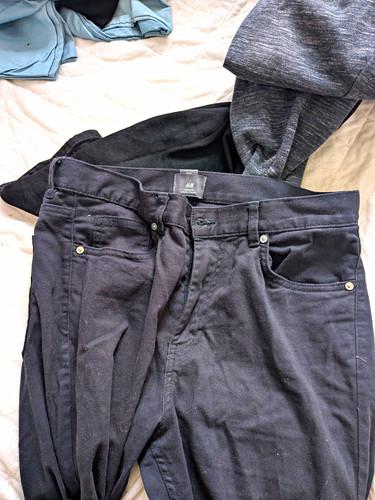 Men black denim slim - men’s,
