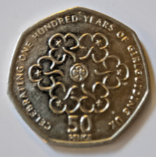 UK 50p Fifty Pence circulated