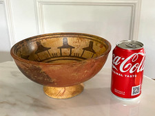 Old Safi?  Morrocan Pottery Hand Decorated Bowl